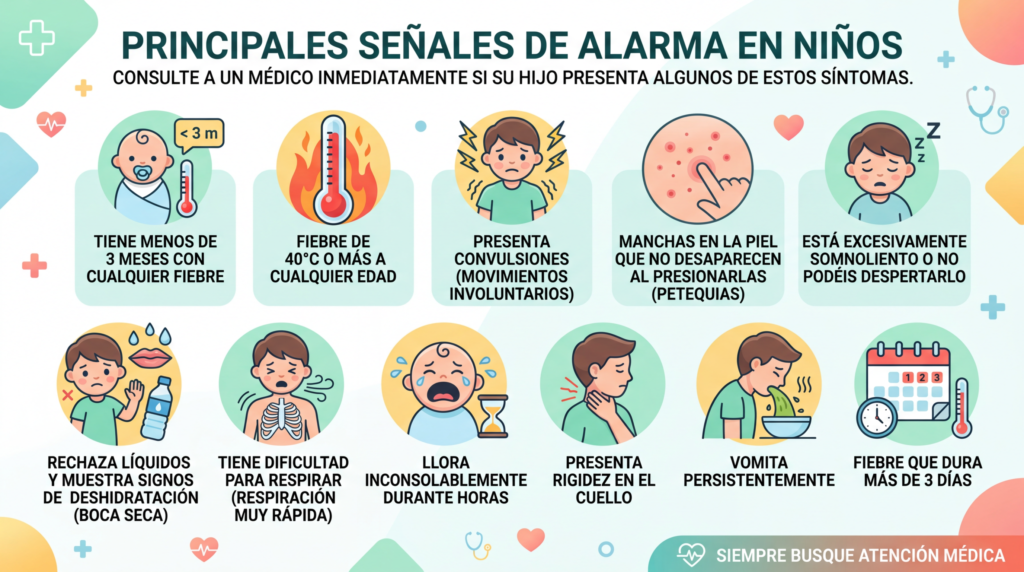 10 señales de alarma principales