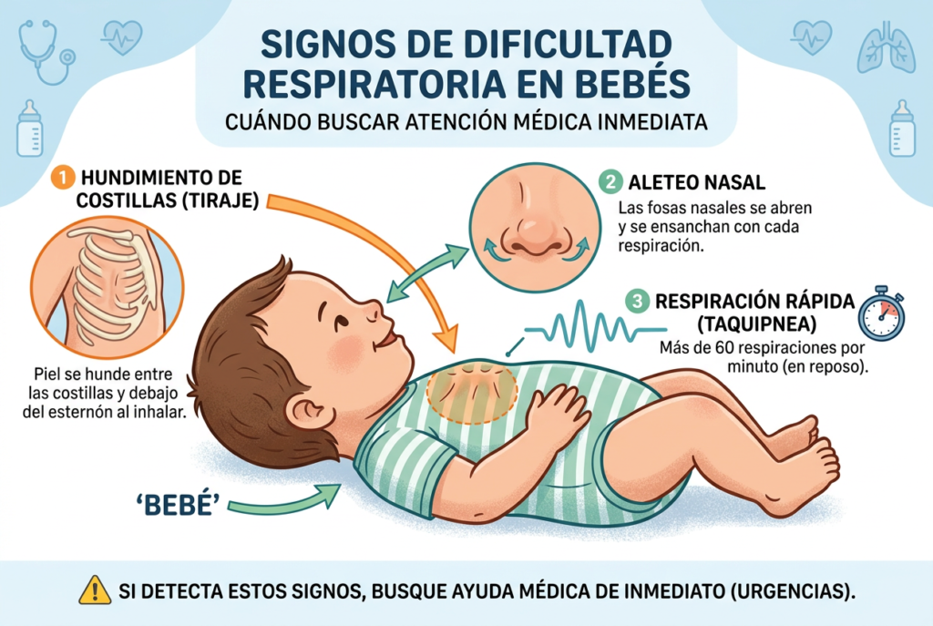bronquitis infantil síntomas